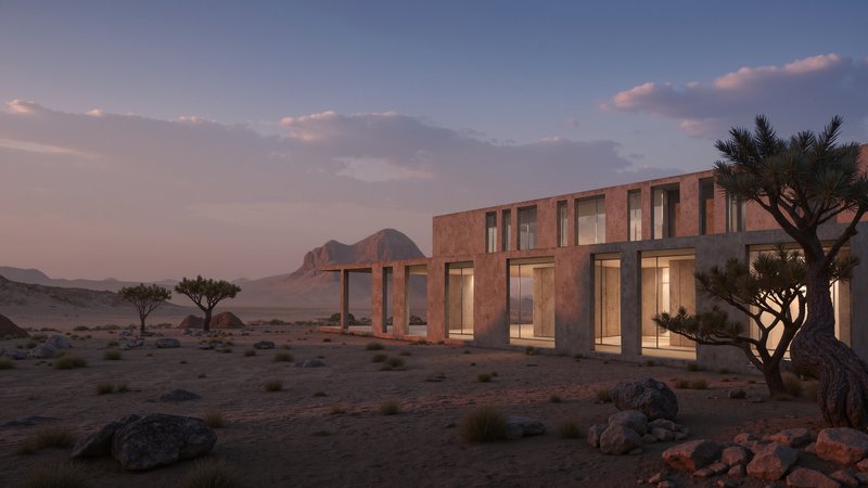 From Desert to Forest: 8 Unbuilt Houses Designed as Contemporary Retreats - Image 13 of 49