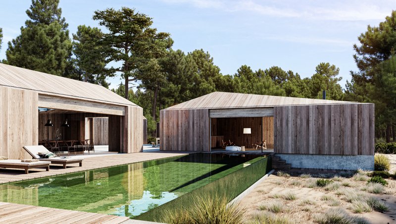 From Desert to Forest: 8 Unbuilt Houses Designed as Contemporary Retreats - Image 32 of 49