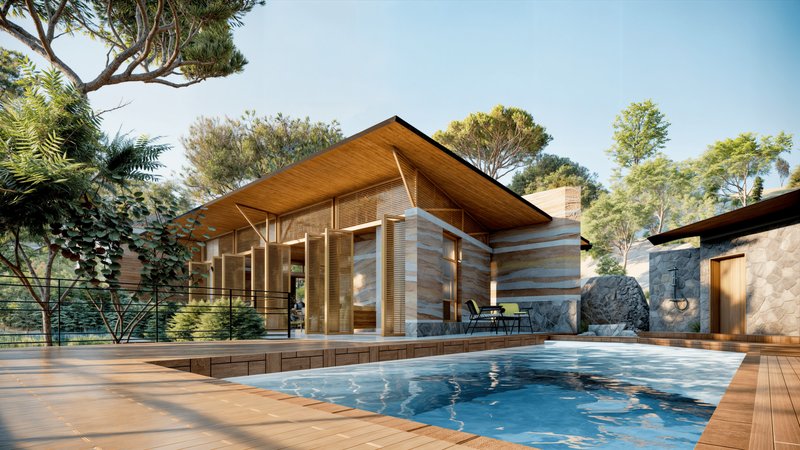 From Desert to Forest: 8 Unbuilt Houses Designed as Contemporary Retreats - Image 49 of 49