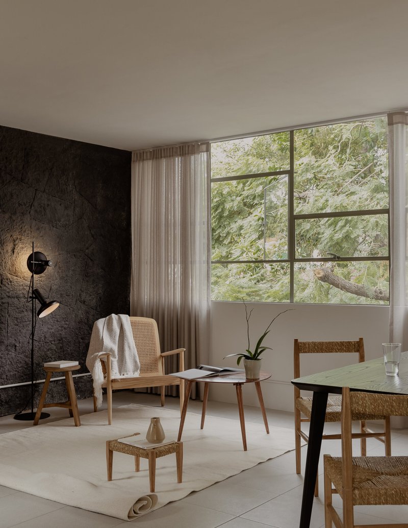 Edifício Residencial PETÉN / REIMS 502 - Fotografia de Interiores, Sala de Jantar, Madeira, Cadeira