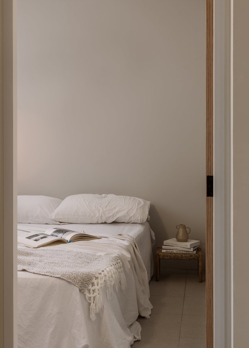 Edifício Residencial PETÉN / REIMS 502 - Fotografia de Interiores, Dormitório, Madeira, Cama, Iluminação, Porta