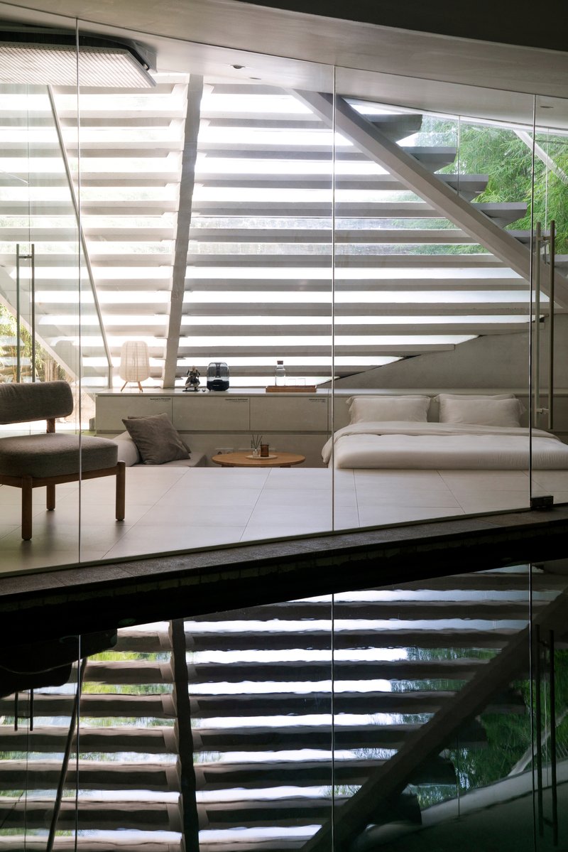 Folded Rooms Garden / RAD+ar (Research Artistic Design + architecture) - Interior Photography, Living Room