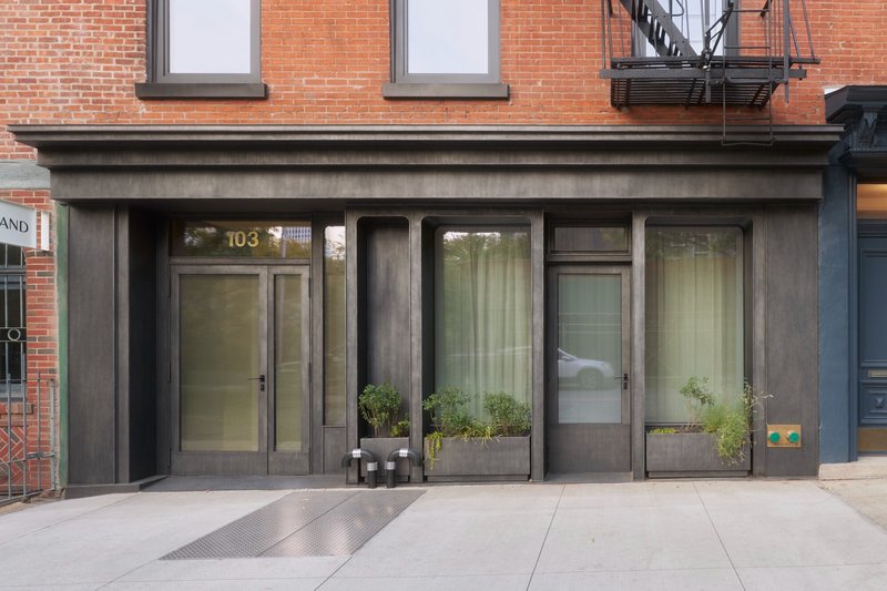 103 Grand Residential Building / Of Possible - Interior Photography, Door, Concrete, Glass
