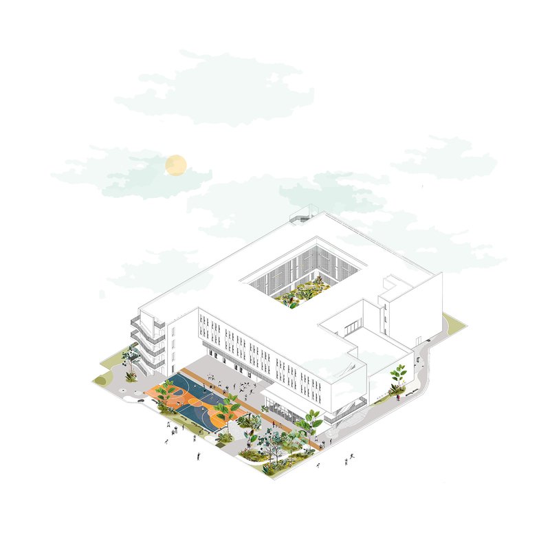 Escola Angela Merkel / Commonsense Studio - Imagem 28 de 37