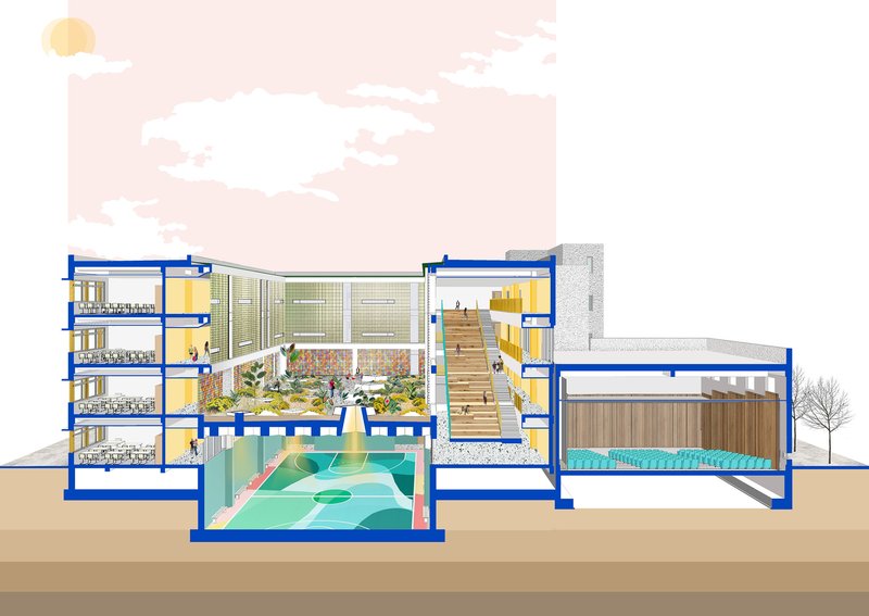 Escola Angela Merkel / Commonsense Studio - Imagem 35 de 37