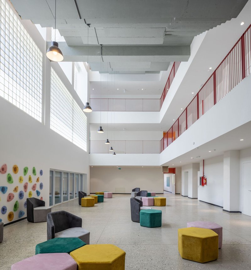 Escola Angela Merkel / Commonsense Studio - Fotografia de Interiores, Sala de Estar