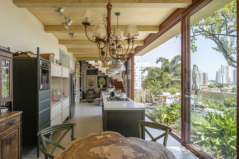 Casa Lechuza / ARKITITO Arquitetura - Fotografia de Interiores, Mesa, Viga, Cadeira