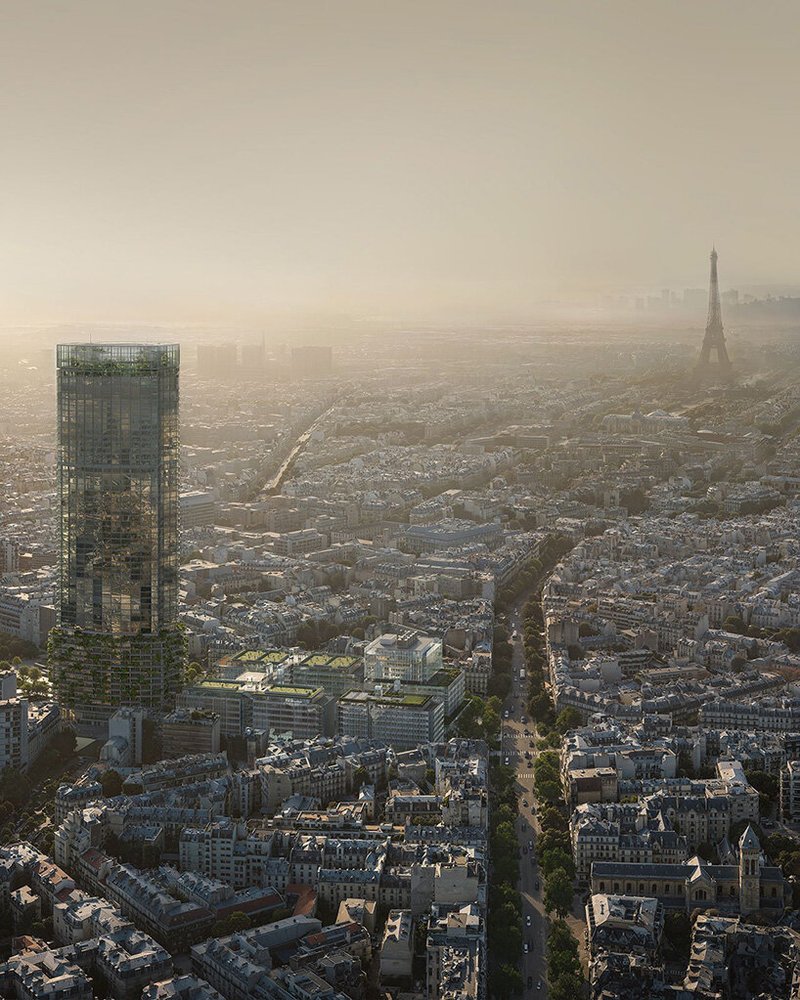 renzo piano to open paris's montparnasse commercial center back to the city