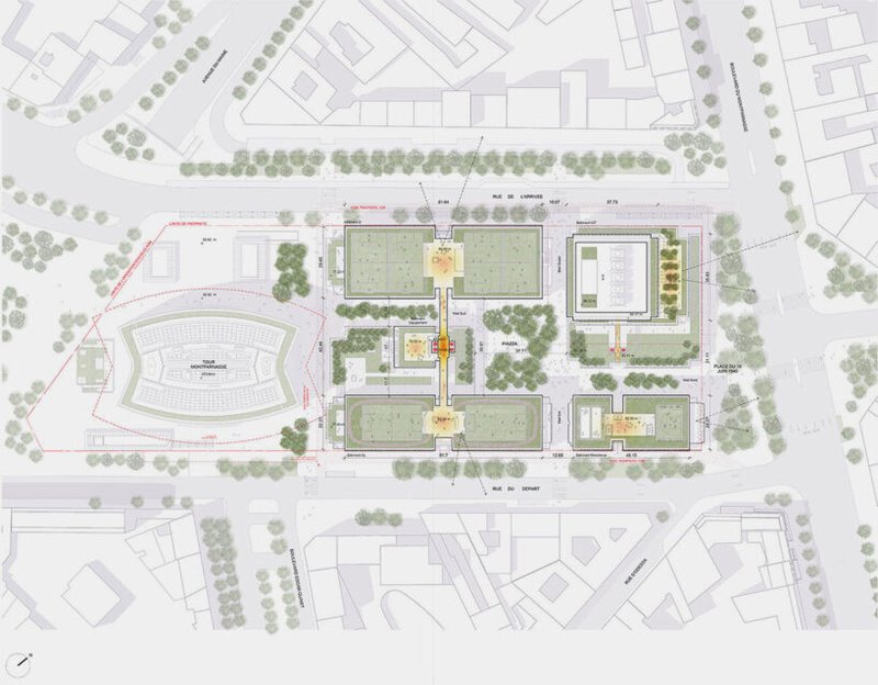 renzo piano to open paris's montparnasse commercial center back to the city