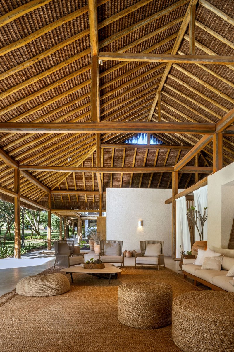 Spa / Angela Castilho Arquitetura e Interiores - Fotografia de Interiores, Sala de Estar, Madeira, Viga