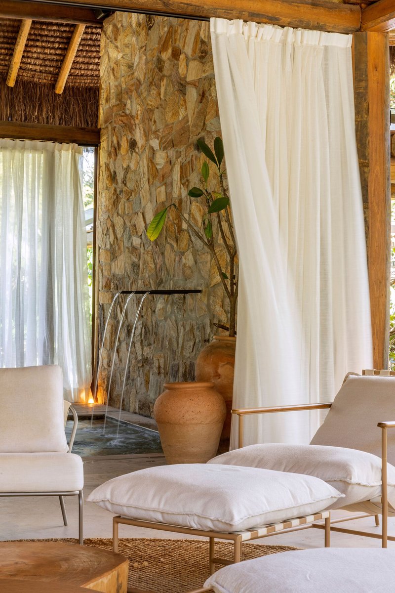 Spa / Angela Castilho Arquitetura e Interiores - Fotografia de Interiores, Dormitório, Madeira, Iluminação, Mesa, Cadeira