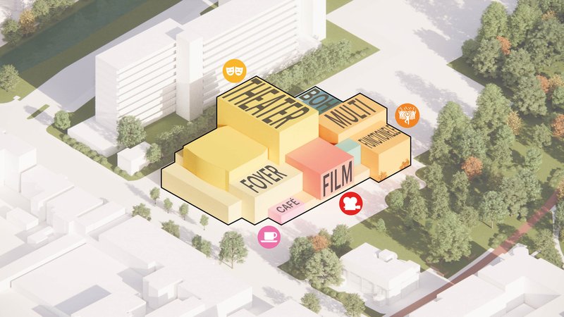 MVRDV and Buro Happold Reveal Design for the Lampegiet Theatre in Veenendaal, Netherlands - Image 8 of 8